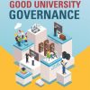 Sampul buku Good University Governance oleh Eko Sudarmanto dkk, diterbitkan oleh Minhaj Pustaka, menampilkan desain modern dan profesional dengan judul yang jelas.