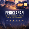 Sampul buku Periklanan Konsep Strategi dan Praktik dalam Ilmu Komunikasi oleh Dr. Zakaria Siregar, panduan lengkap untuk mahasiswa dan praktisi periklanan.