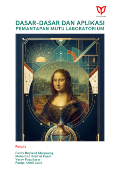 Dasar-Dasar dan Aplikasi Pemantapan Mutu Laboratorium